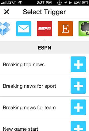 IFTTT .. تطبيق جديد يشغل الآيفون أوتوماتيكياً